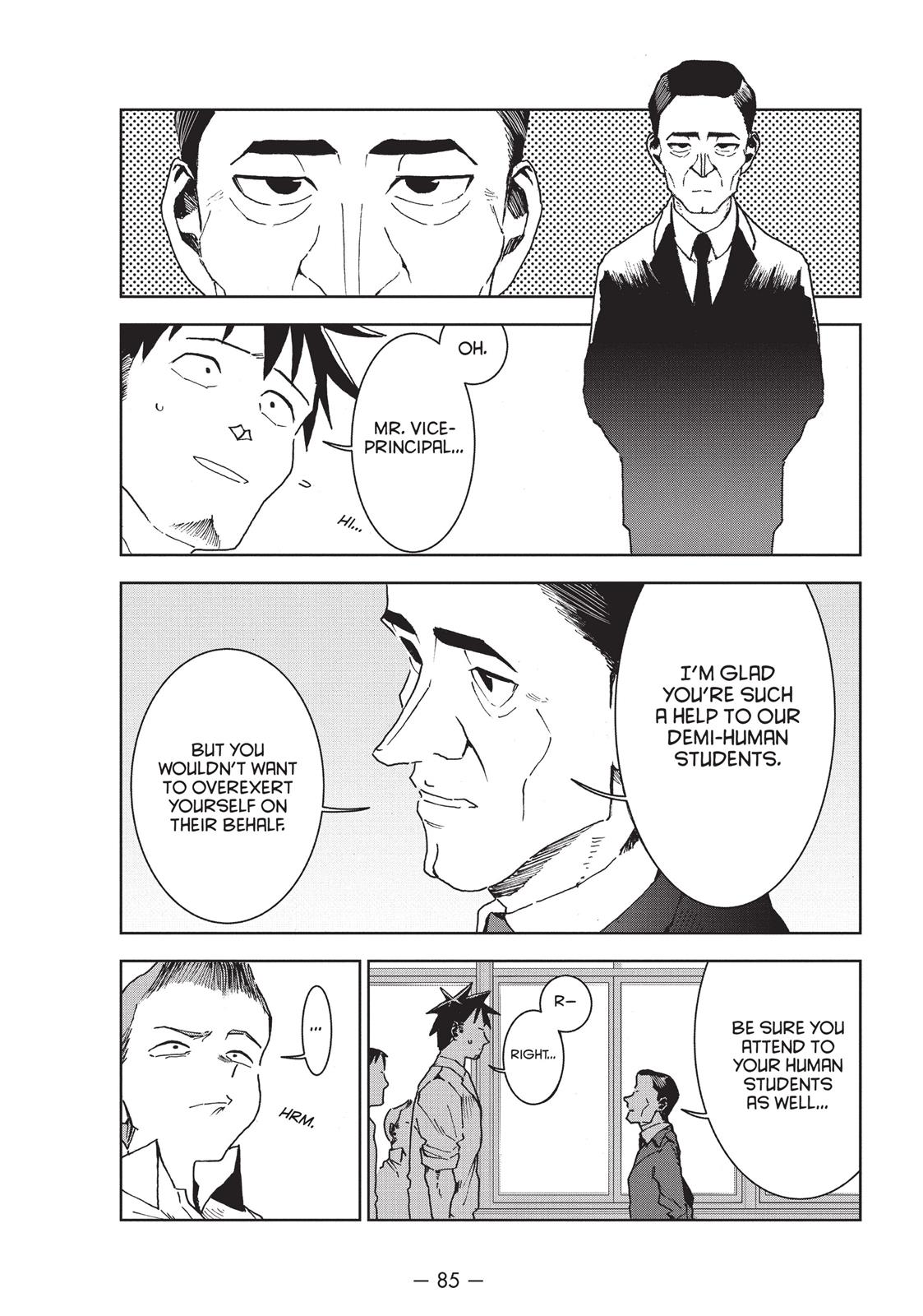 Read Interviews with Monster Girls EN Manga Online