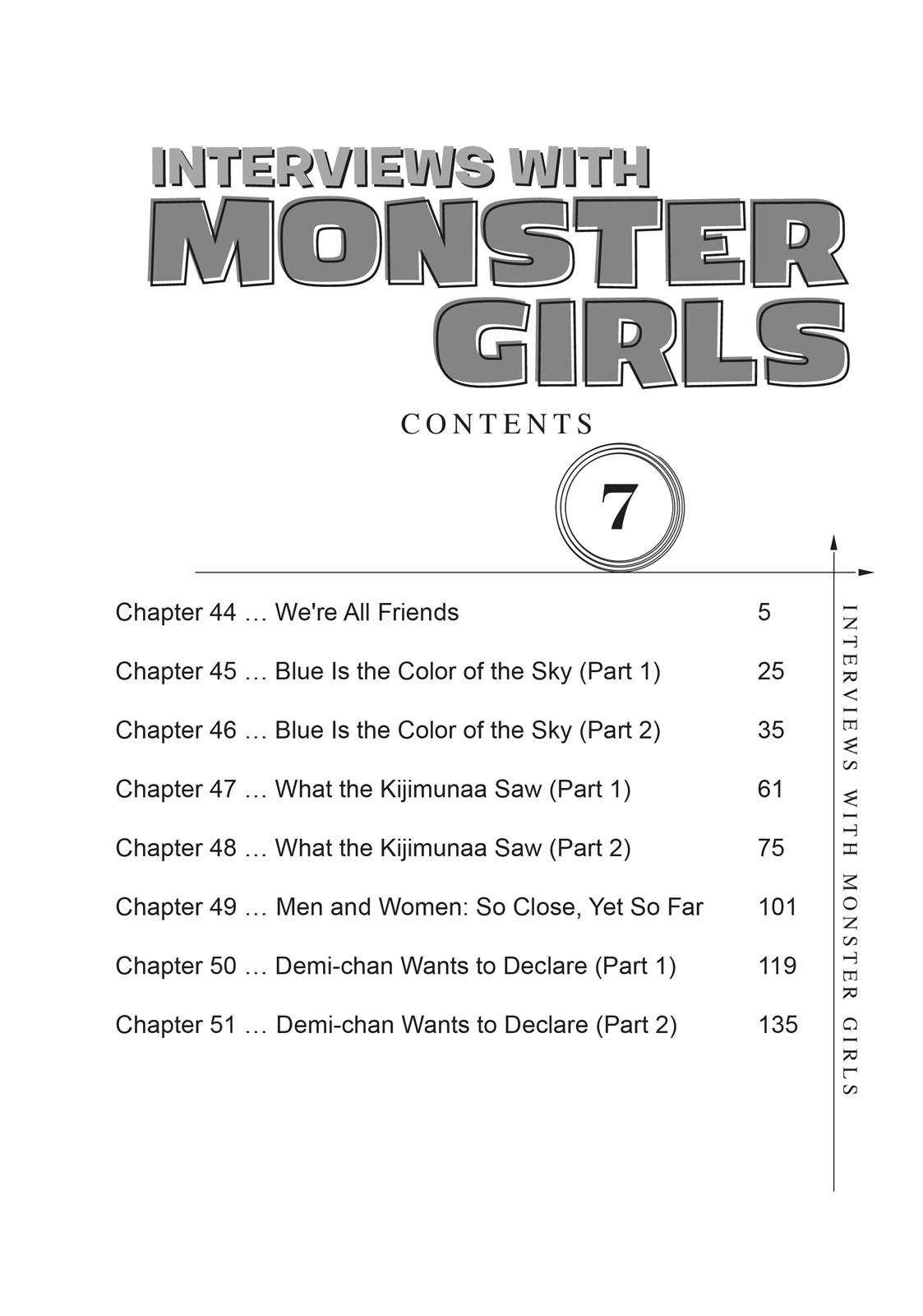 Read Interviews with Monster Girls EN Manga Online