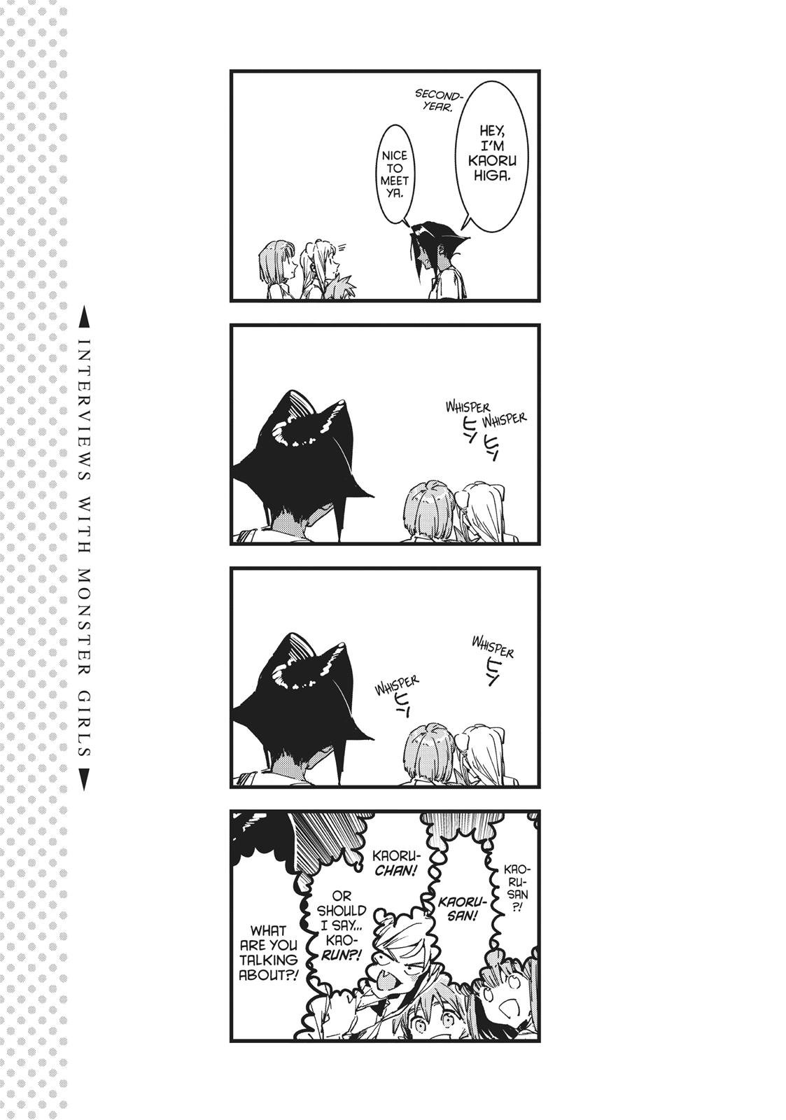 Read Interviews with Monster Girls EN Manga Online