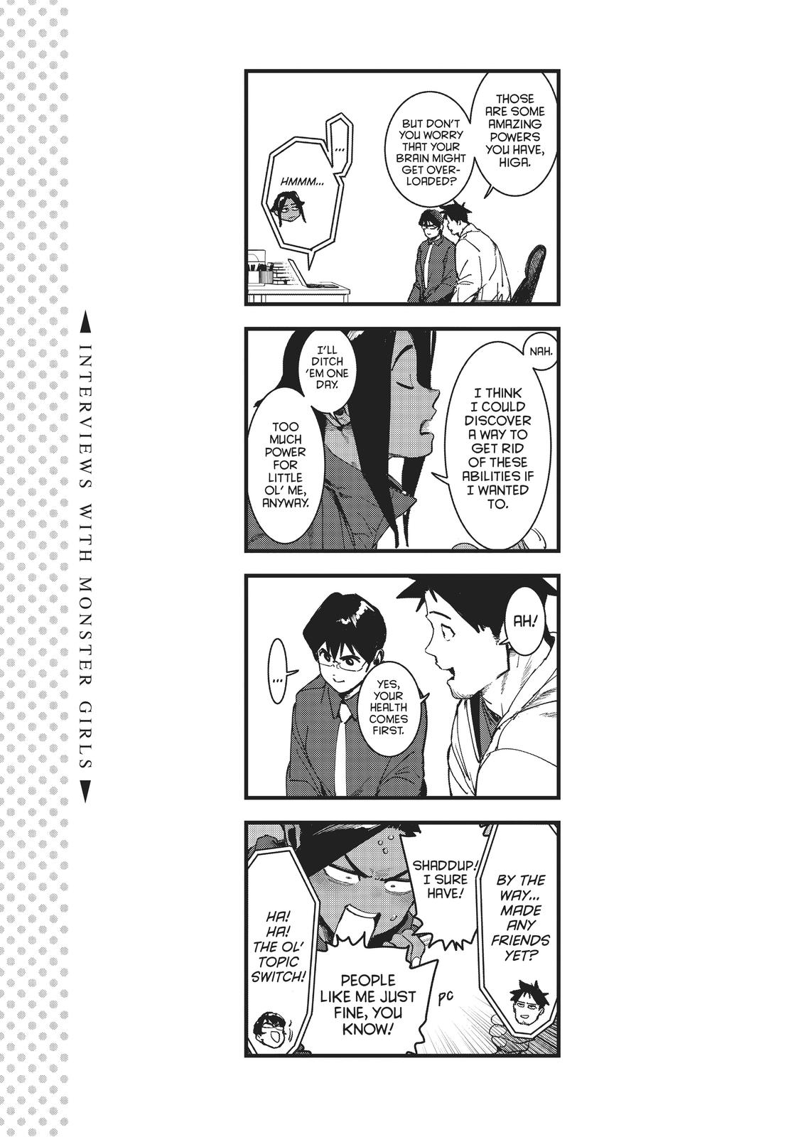 Read Interviews with Monster Girls EN Manga Online