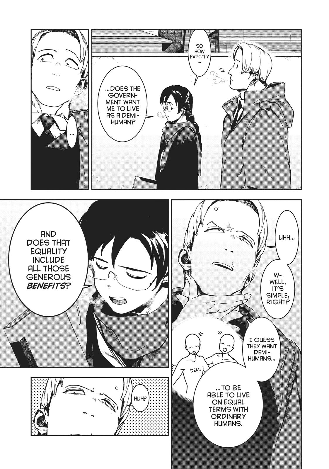 Read Interviews with Monster Girls EN Manga Online