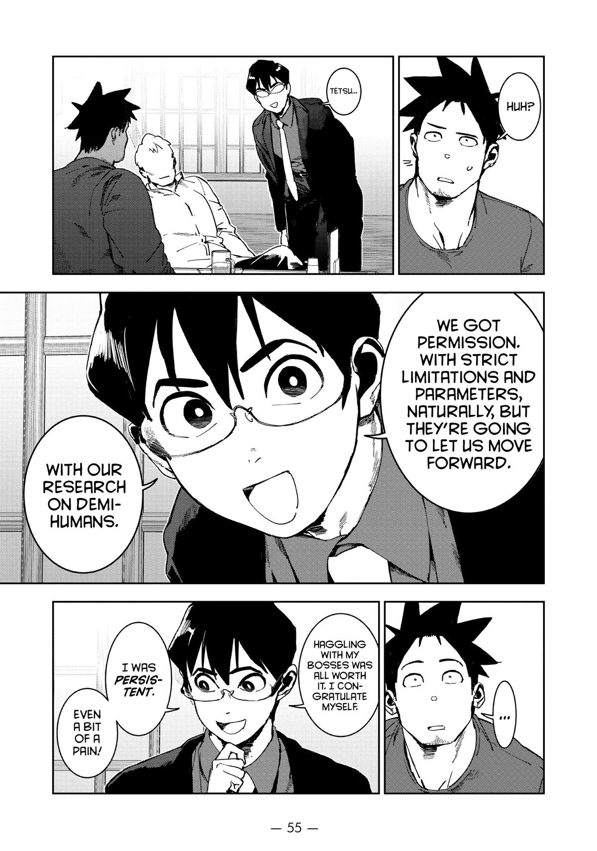 Read Interviews with Monster Girls EN Manga Online