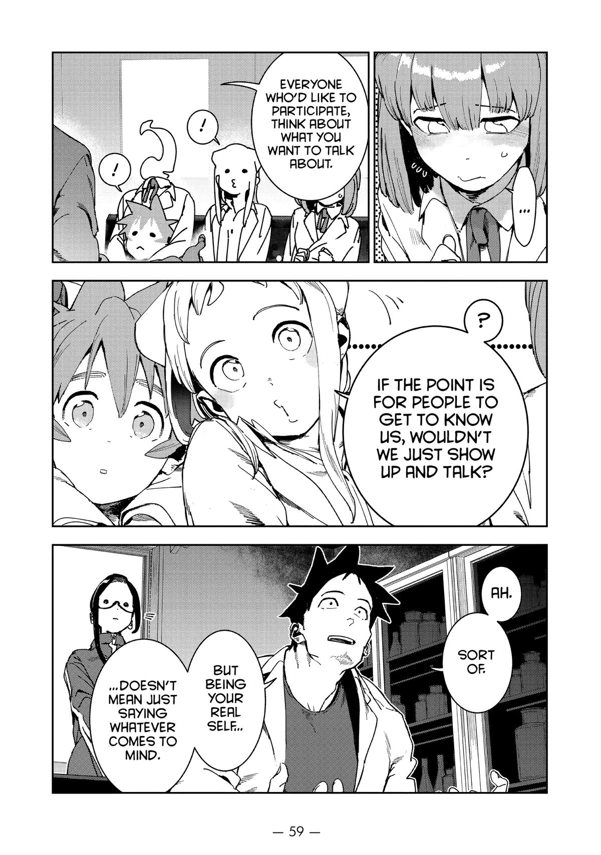 Read Interviews with Monster Girls EN Manga Online