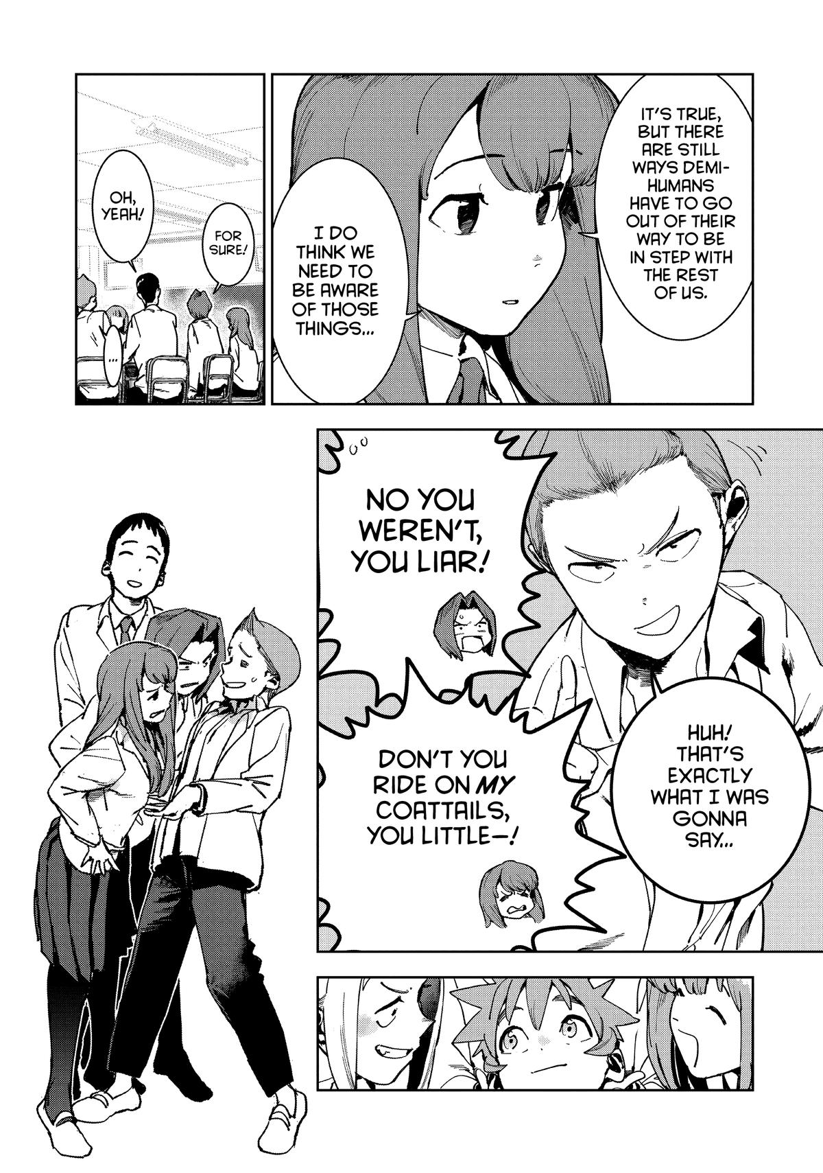 Read Interviews with Monster Girls EN Manga Online