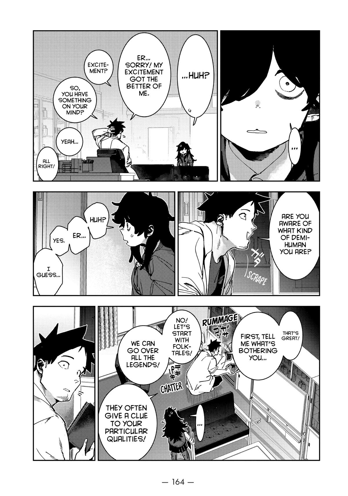 Read Interviews with Monster Girls EN Manga Online