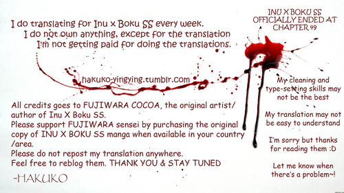 Read Inu x Boku SS EN Manga Online