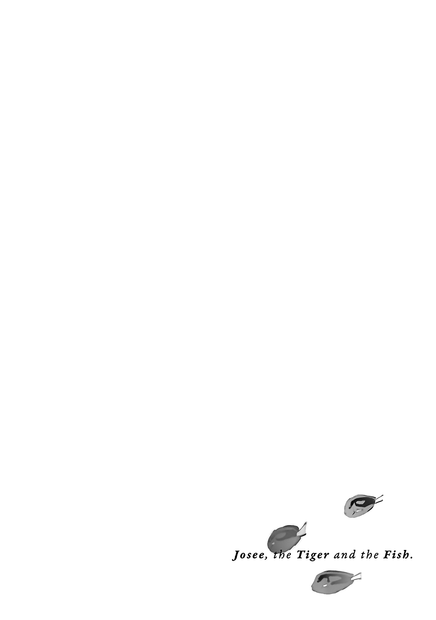 Read Josee, the Tiger and the Fish EN Manga Online