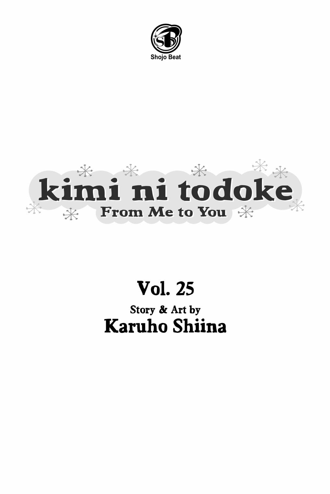 Read Kimi ni Todoke From Me to You EN Manga Online