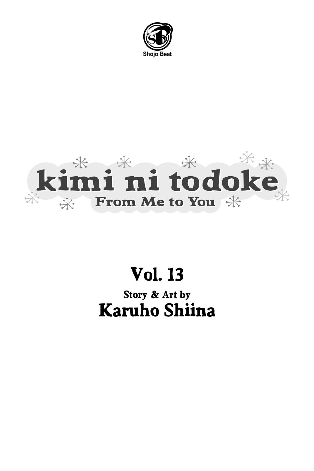 Read Kimi ni Todoke From Me to You EN Manga Online