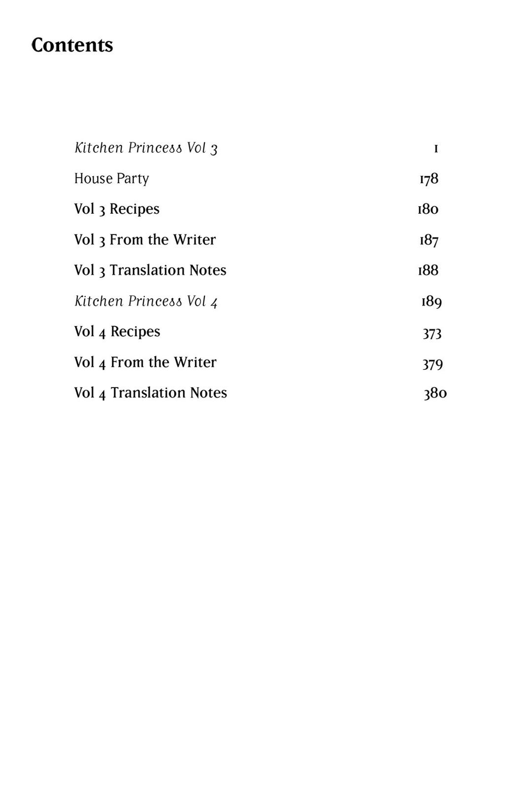 Read Kitchen Princess EN Manga Online