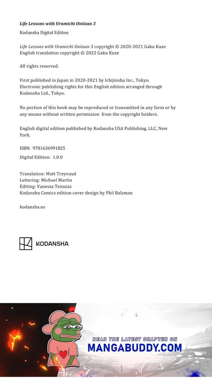 Read Life Lessons with Uramichi Oniisan EN Manga Online