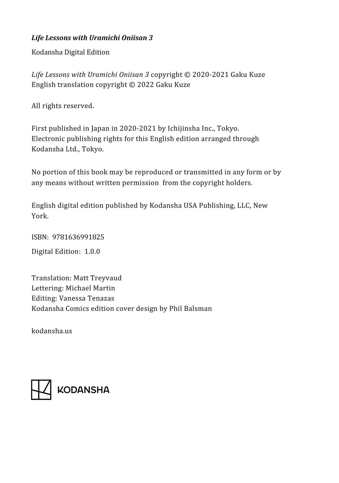 Read Life Lessons with Uramichi Oniisan EN Manga Online