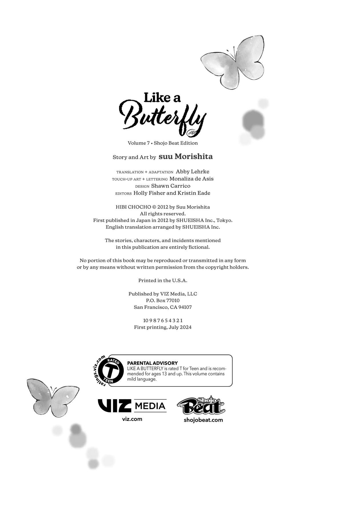 Read Like a Butterfly EN Manga Online