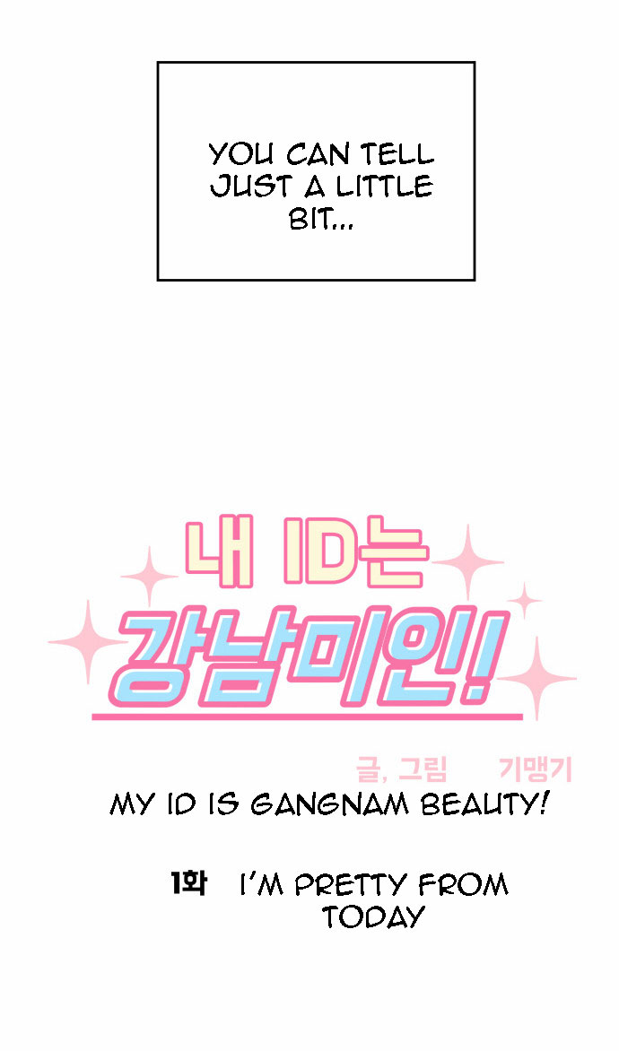 Read My ID Is Gangnam Beauty! EN Manga Online