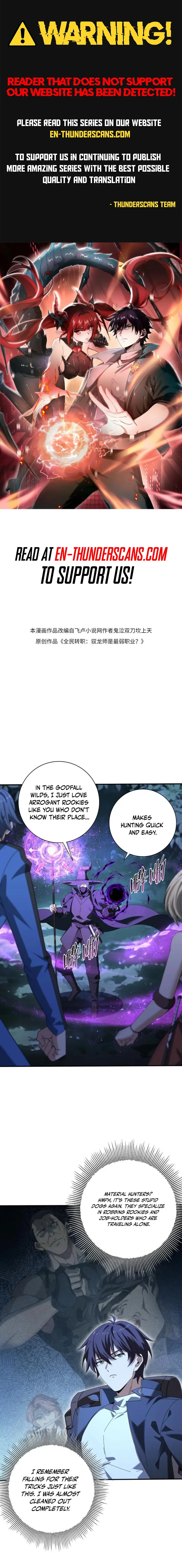 Read National Job Change I'm Stuck As the Weakest Dragon Tamer ! EN Manga Online