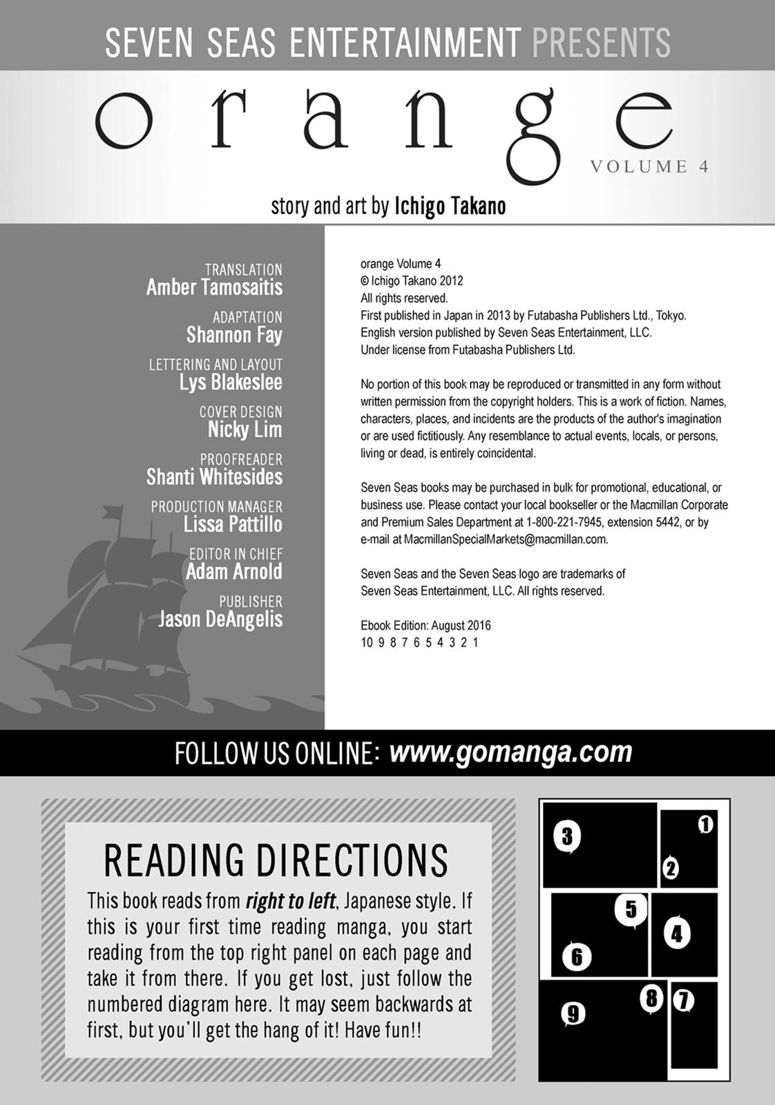 Read Orange EN Manga Online