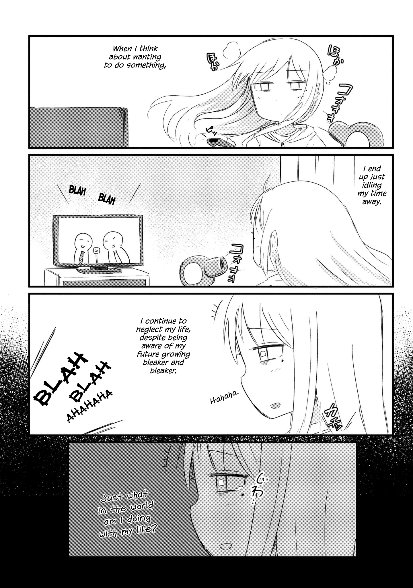 Read She Doesn't Know Why She Lives EN Manga Online