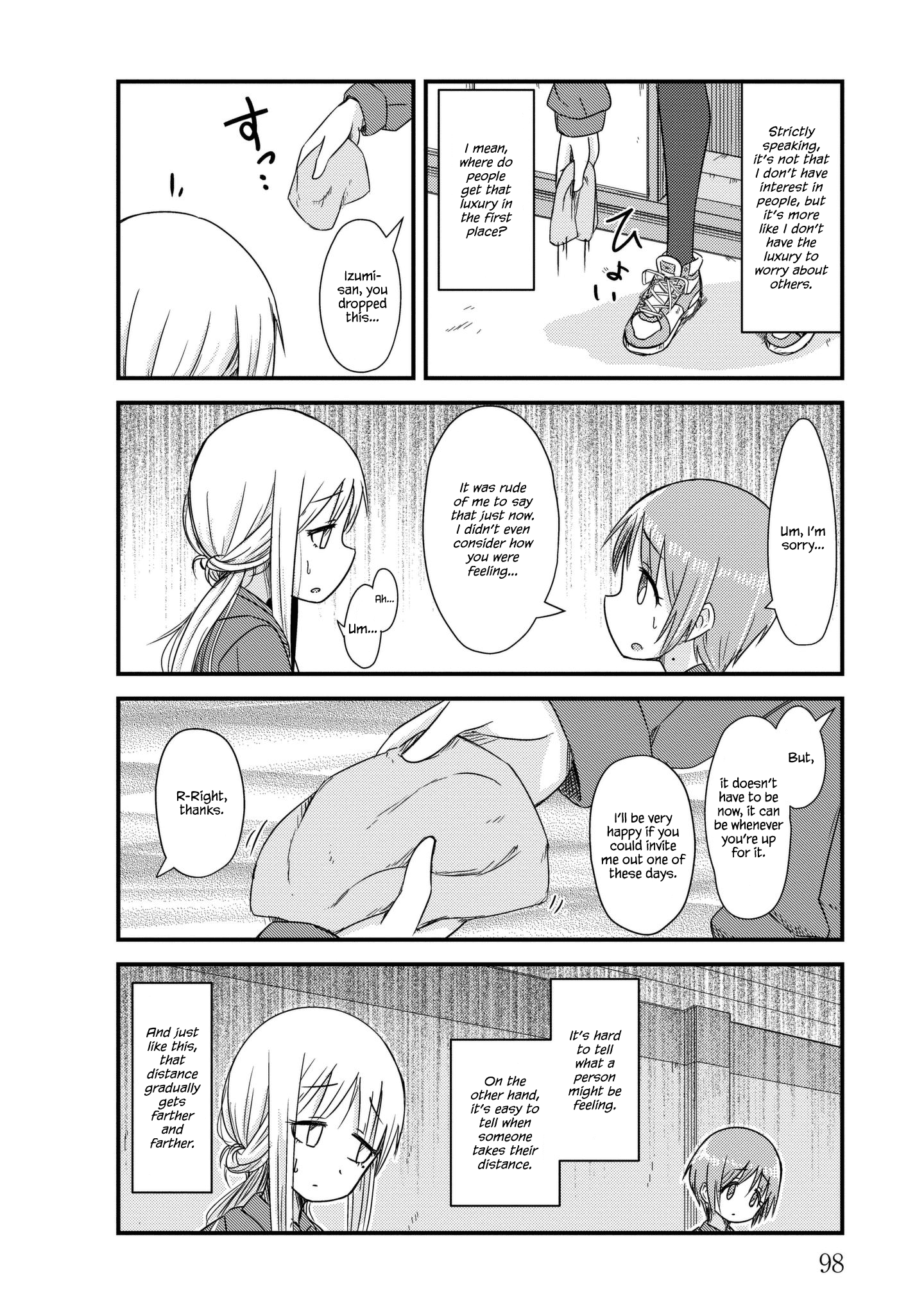 Read She Doesn't Know Why She Lives EN Manga Online