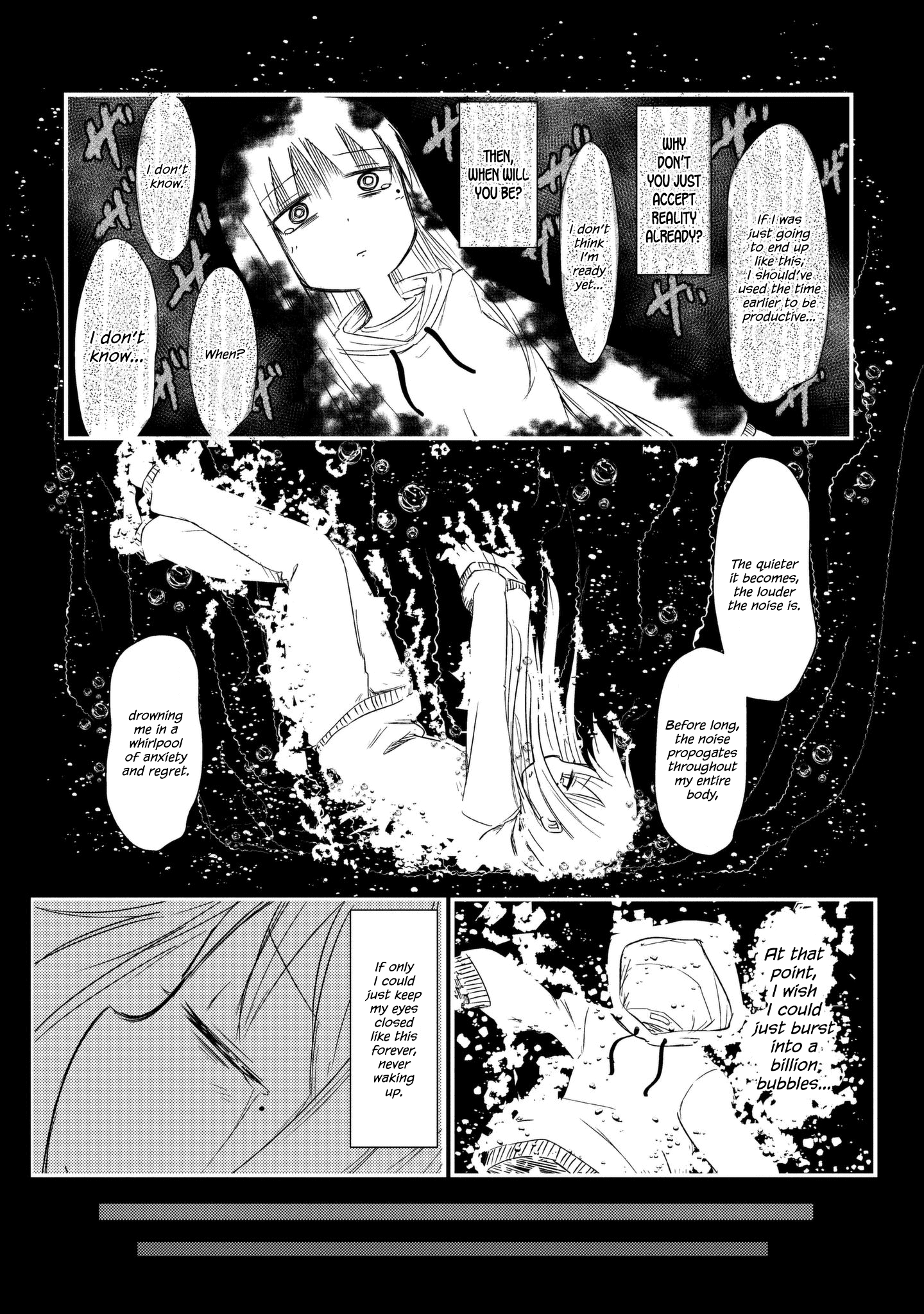 Read She Doesn't Know Why She Lives EN Manga Online