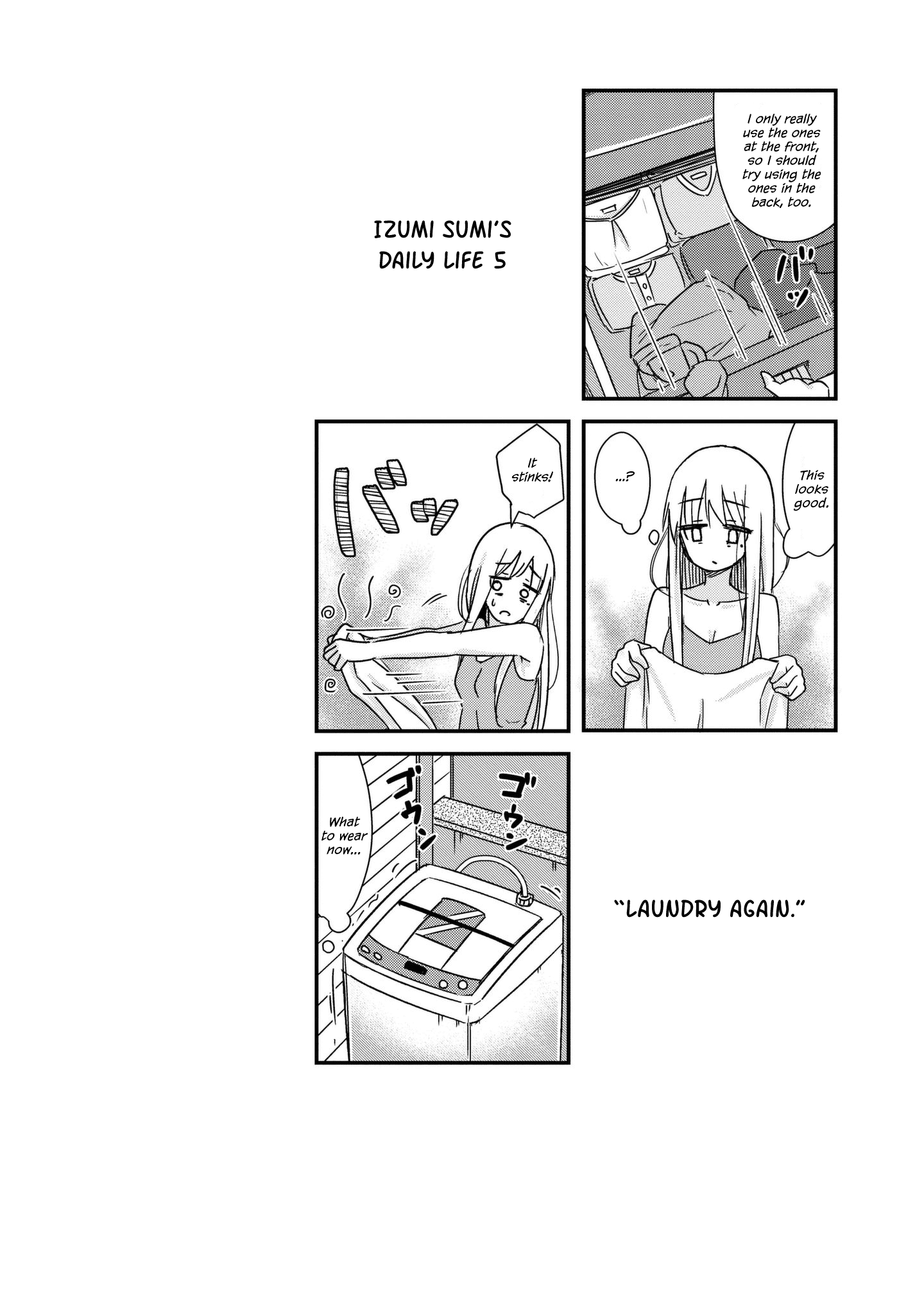 Read She Doesn't Know Why She Lives EN Manga Online