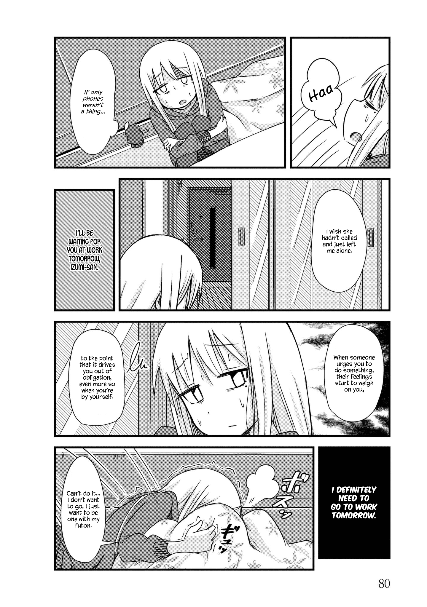 Read She Doesn't Know Why She Lives EN Manga Online