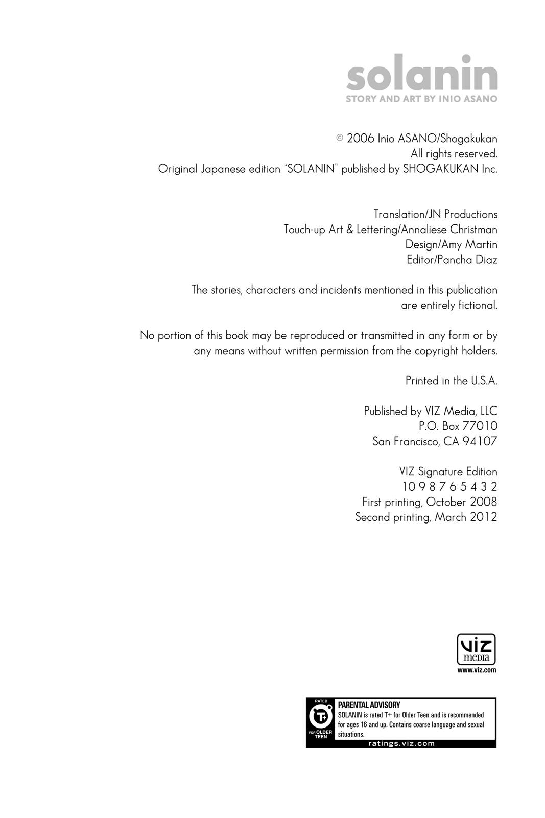 Read Solanin EN Manga Online