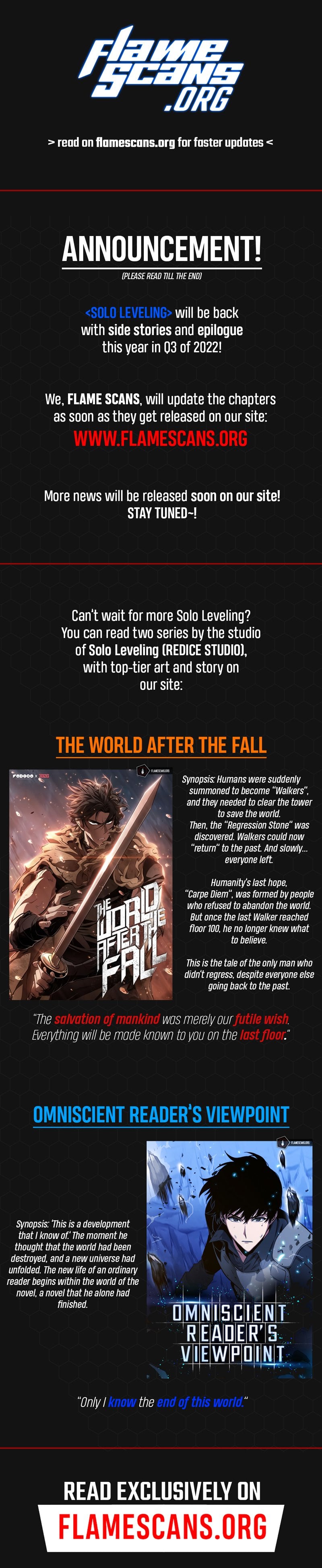 Read Solo Leveling EN Manga Online