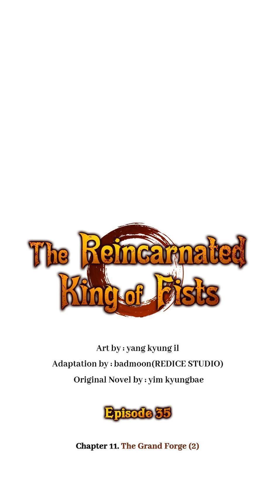 Read The Reincarnated King of Fists EN Manga Online