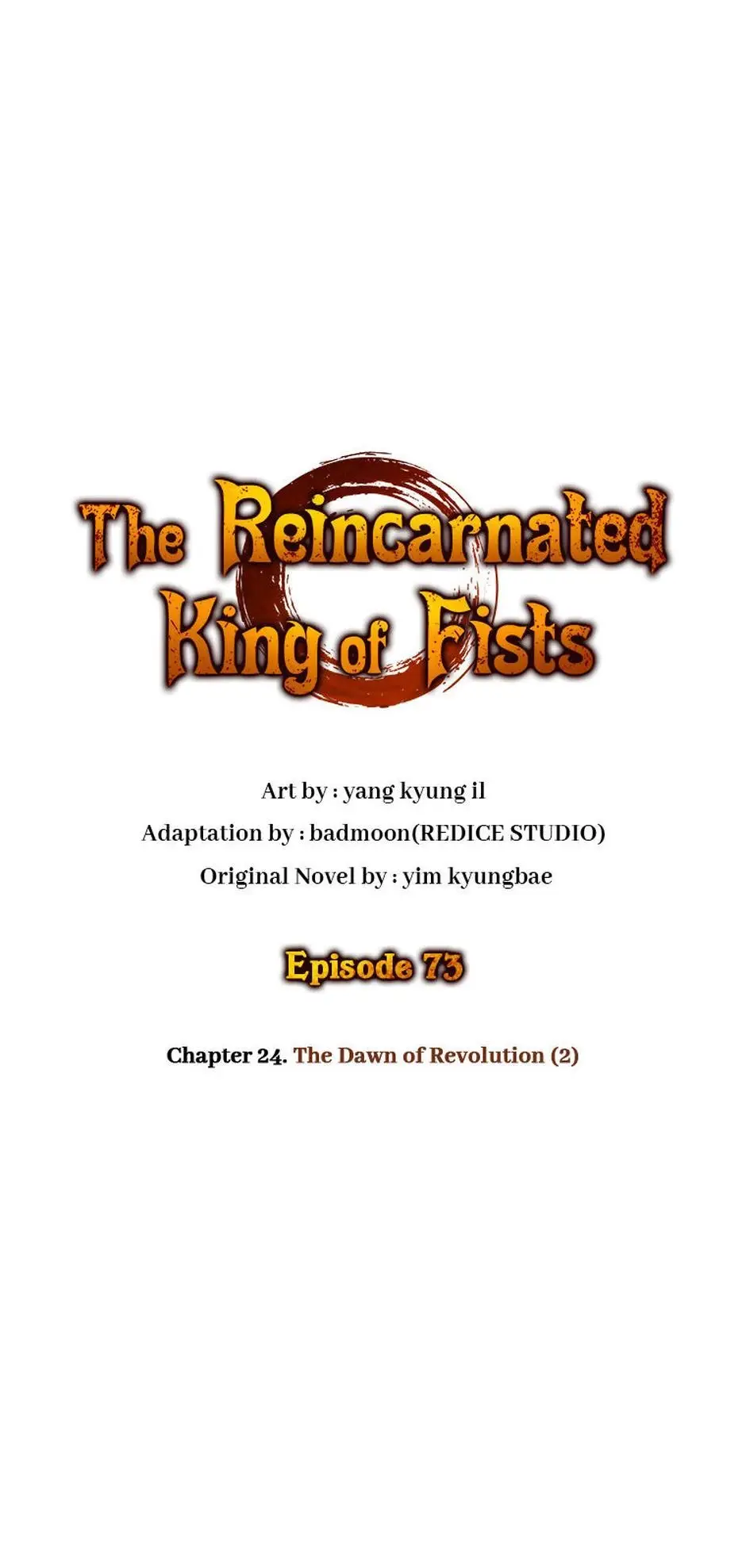 Read The Reincarnated King of Fists EN Manga Online
