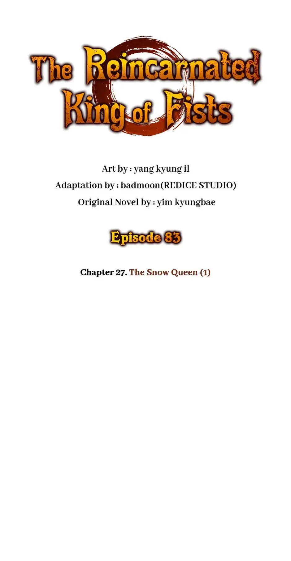 Read The Reincarnated King of Fists EN Manga Online