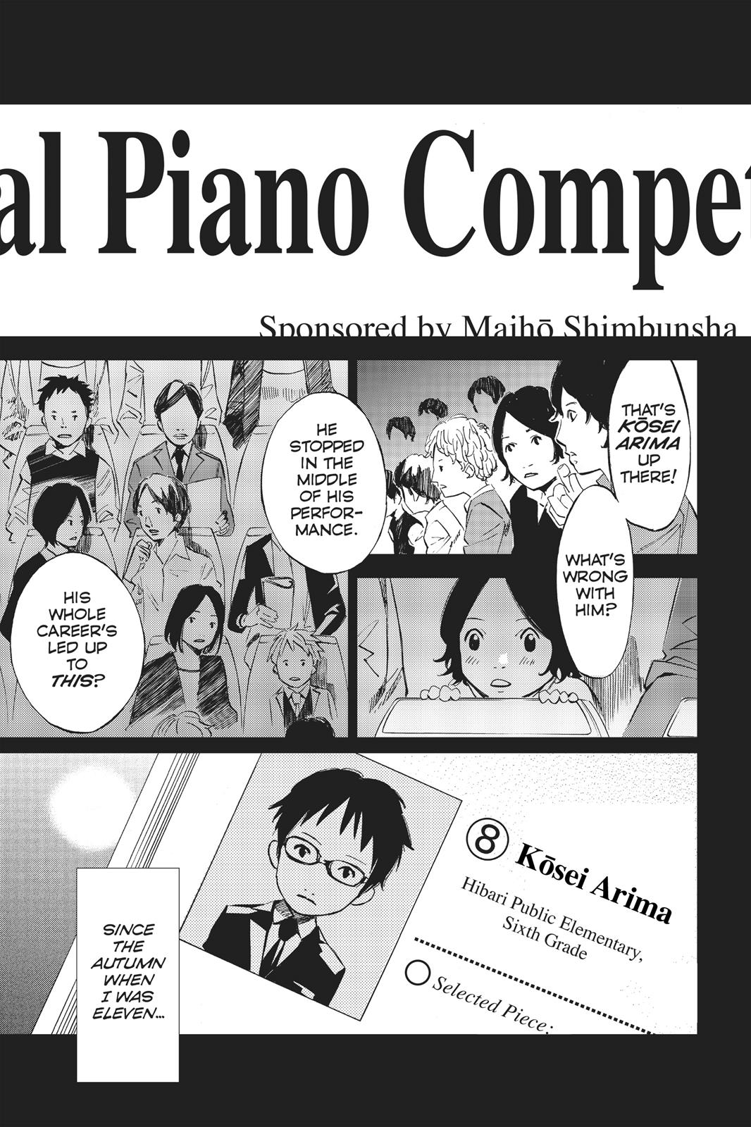 Read Your Lie in April EN Manga Online