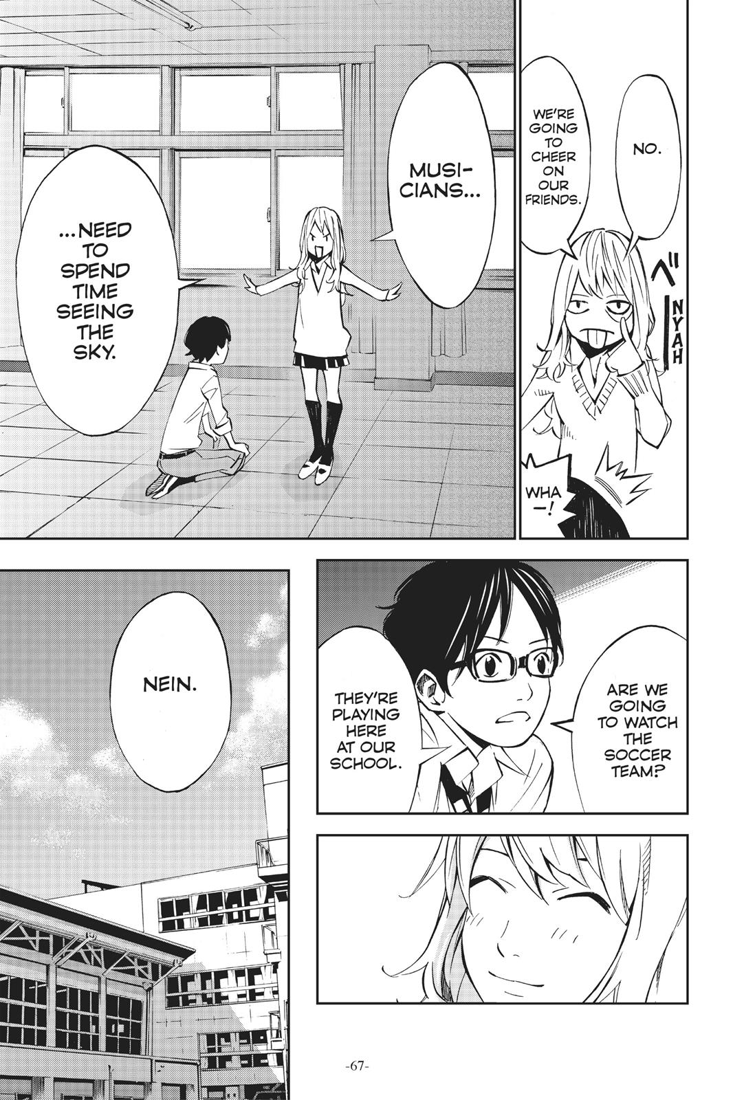 Read Your Lie in April EN Manga Online