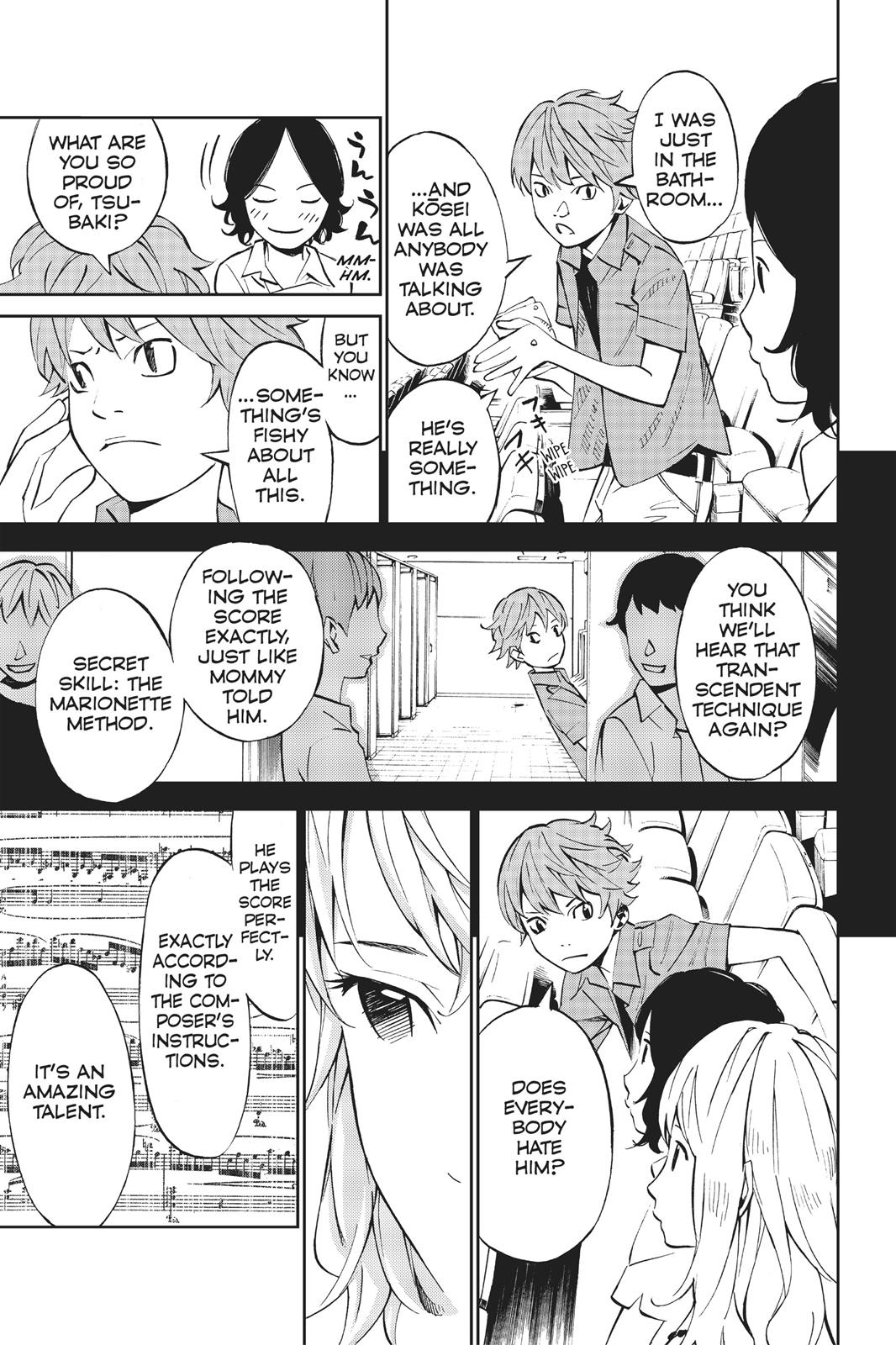 Read Your Lie in April EN Manga Online