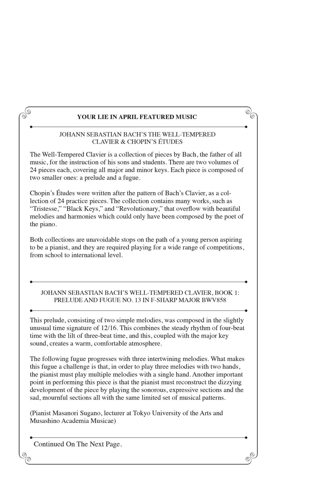 Read Your Lie in April EN Manga Online