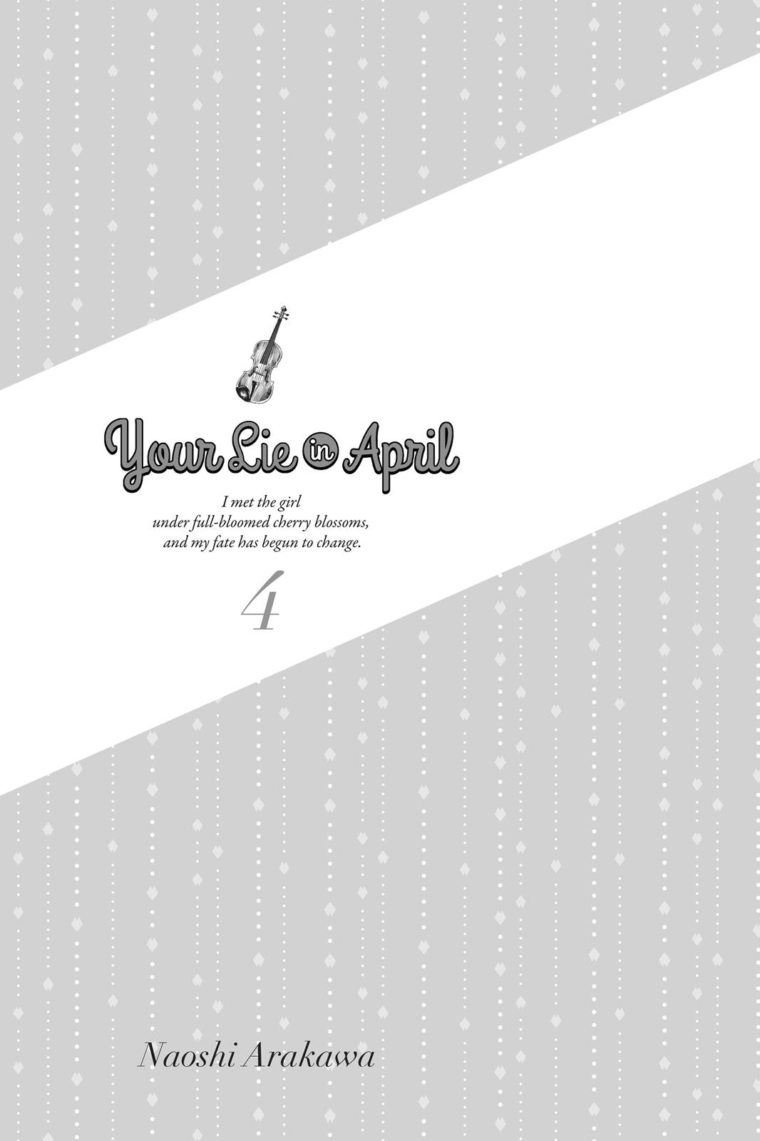 Read Your Lie in April EN Manga Online