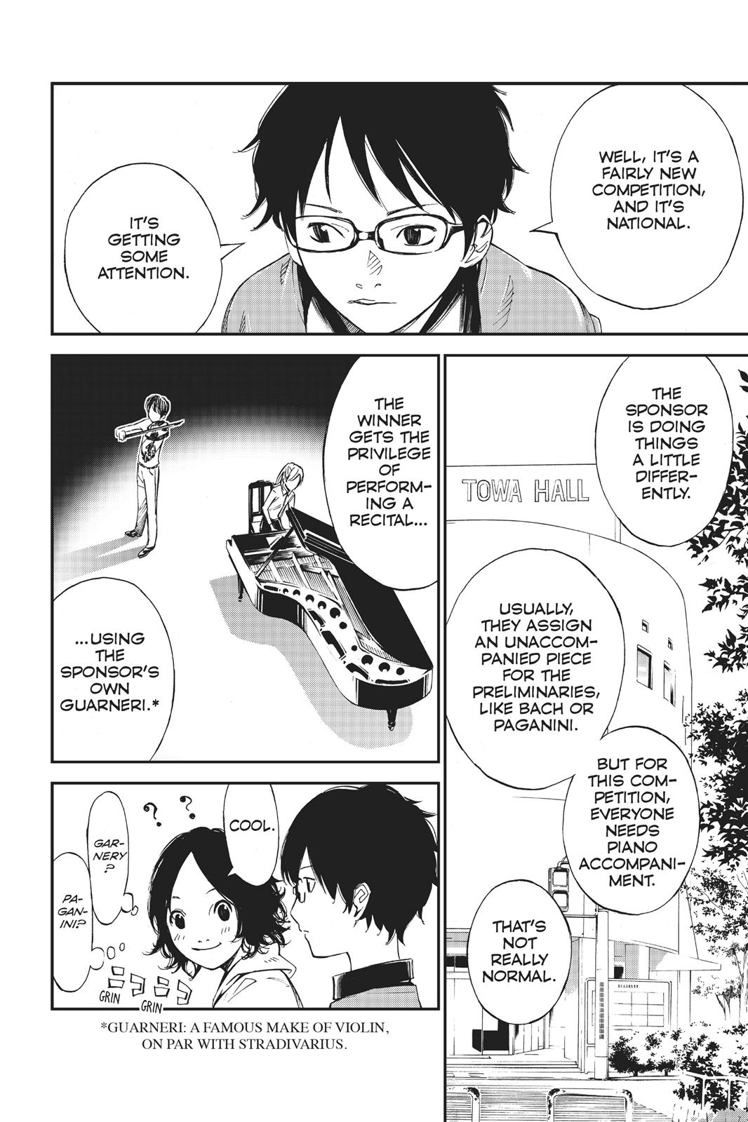 Read Your Lie in April EN Manga Online