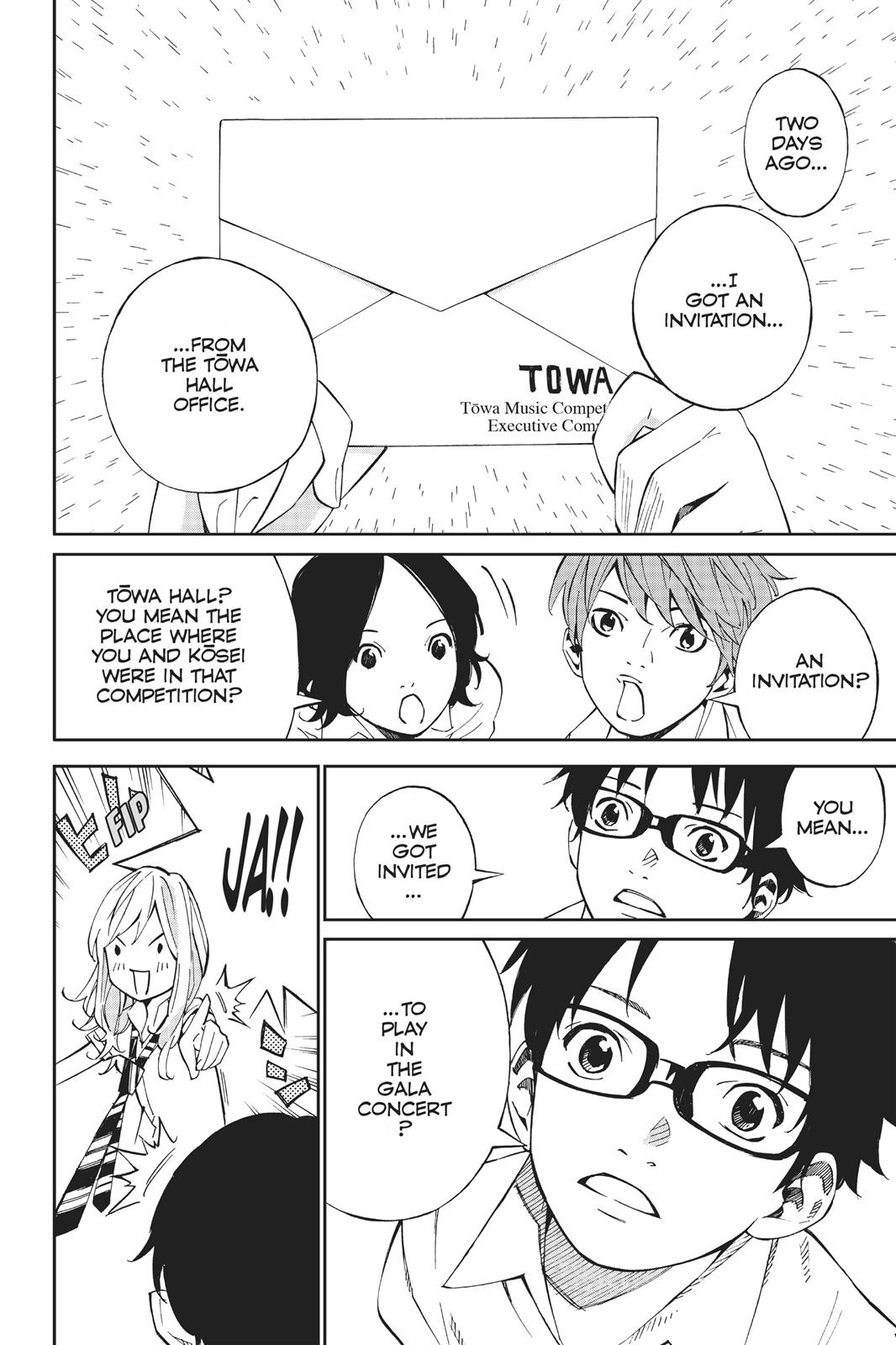 Read Your Lie in April EN Manga Online