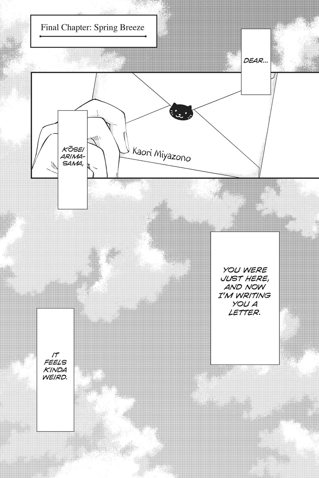 Read Your Lie in April EN Manga Online