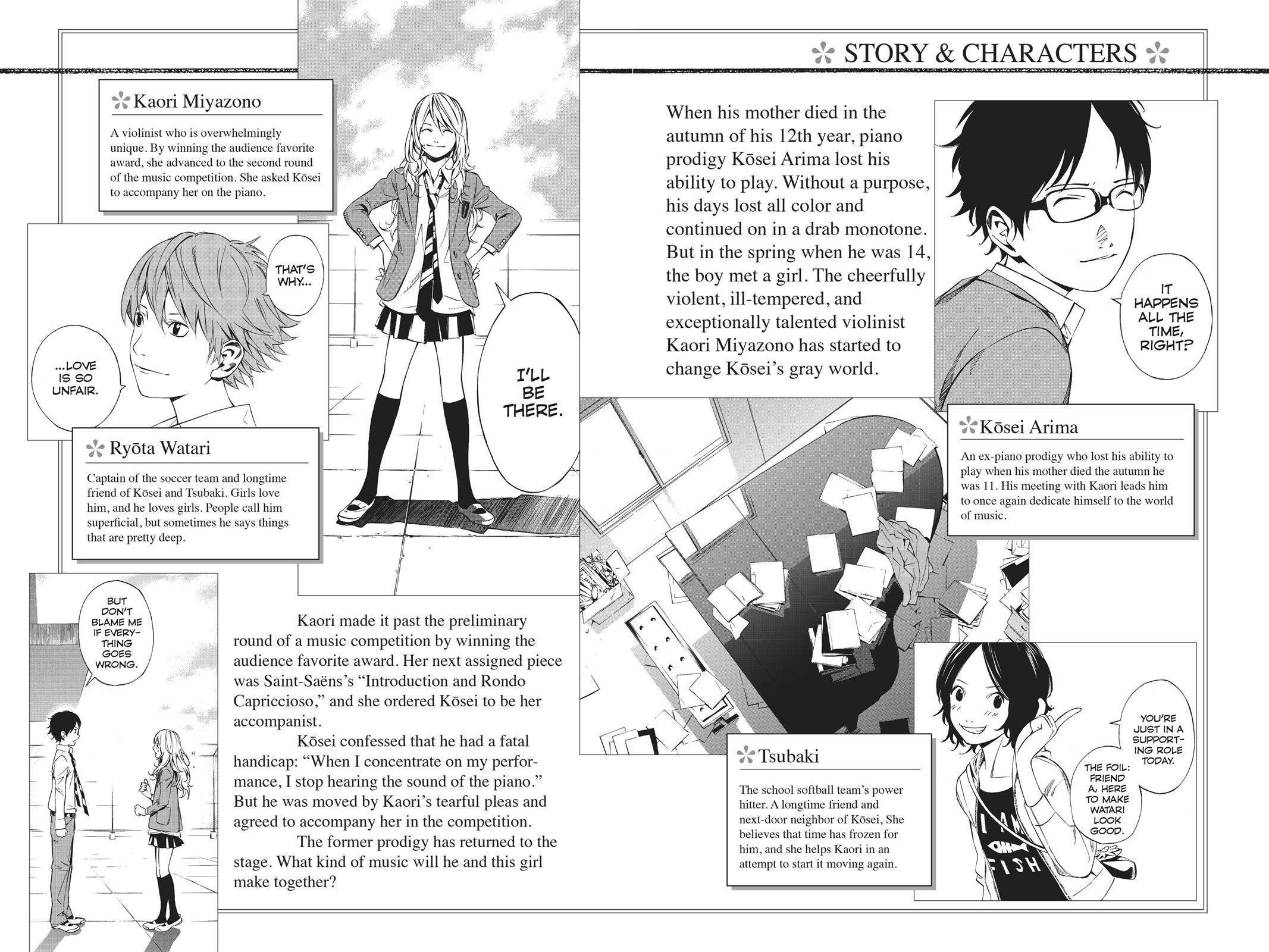 Read Your Lie in April EN Manga Online