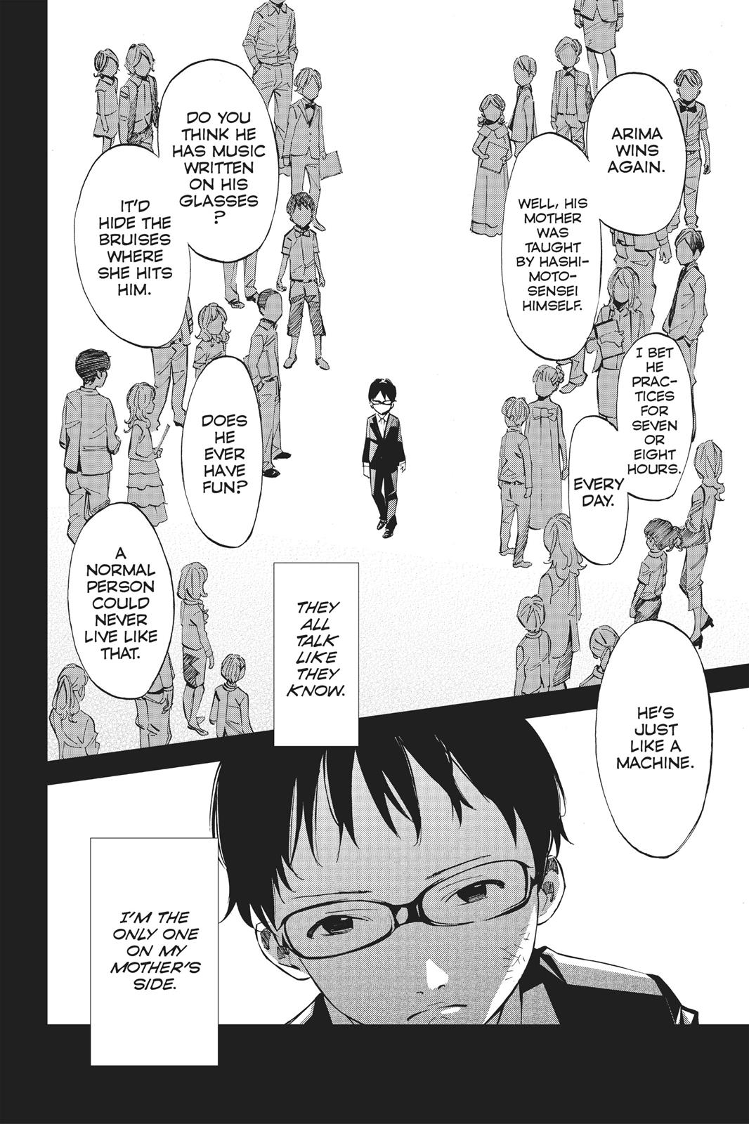 Read Your Lie in April EN Manga Online