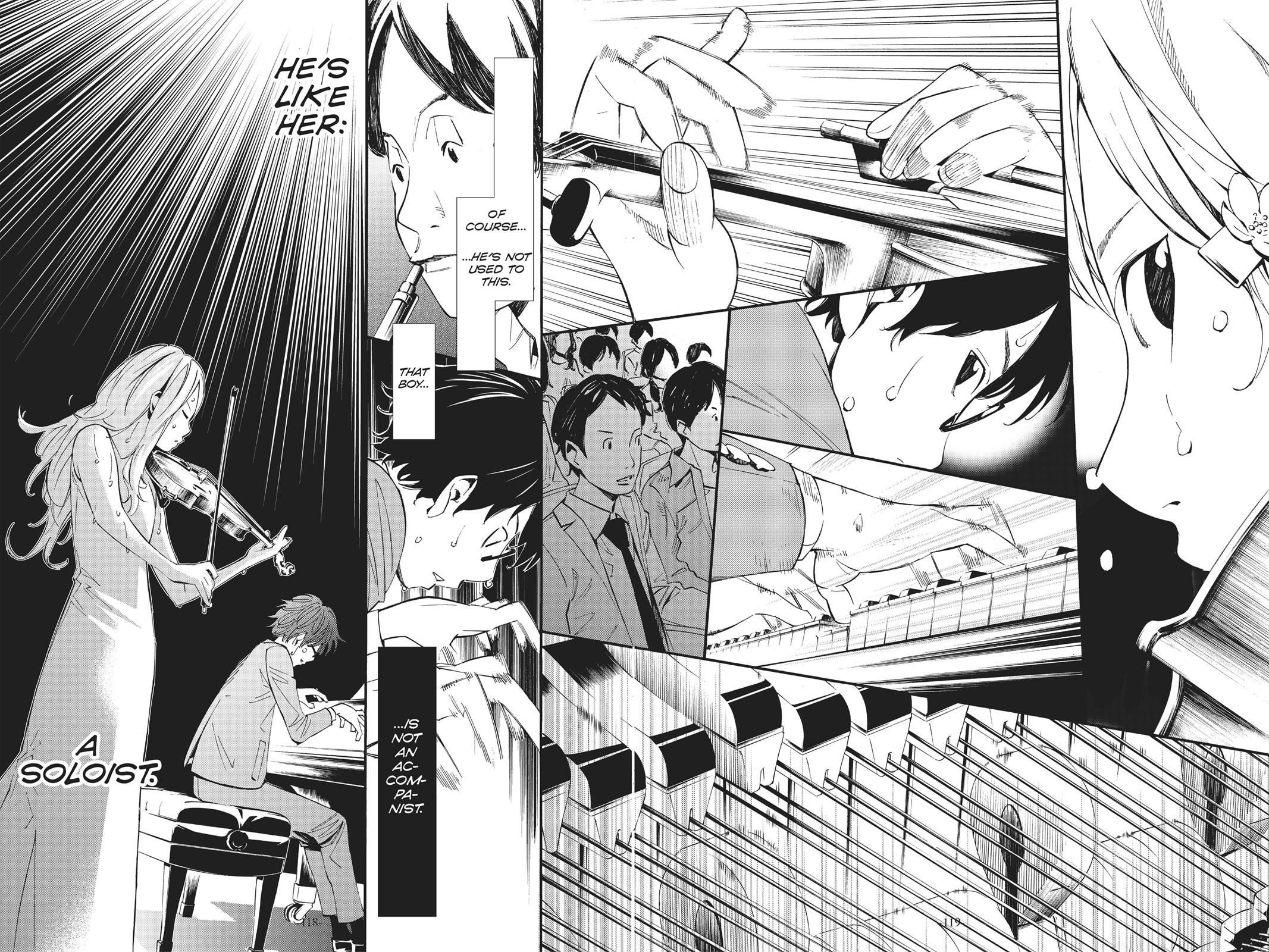 Read Your Lie in April EN Manga Online