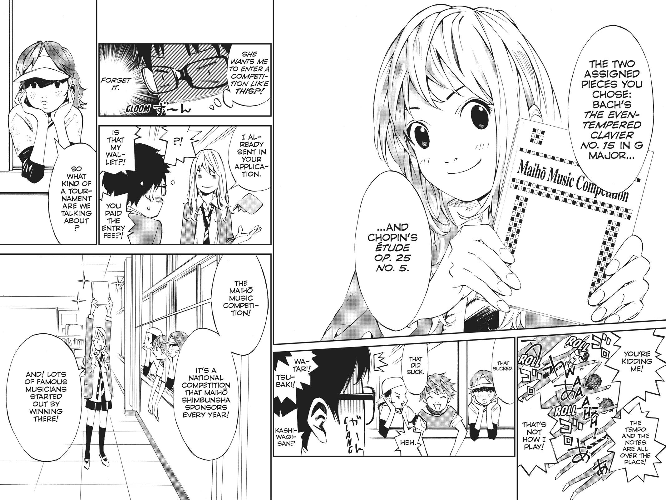 Read Your Lie in April EN Manga Online