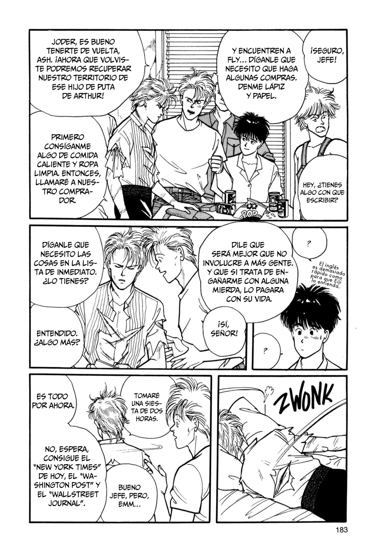 Read Banana Fish ES Manga Online