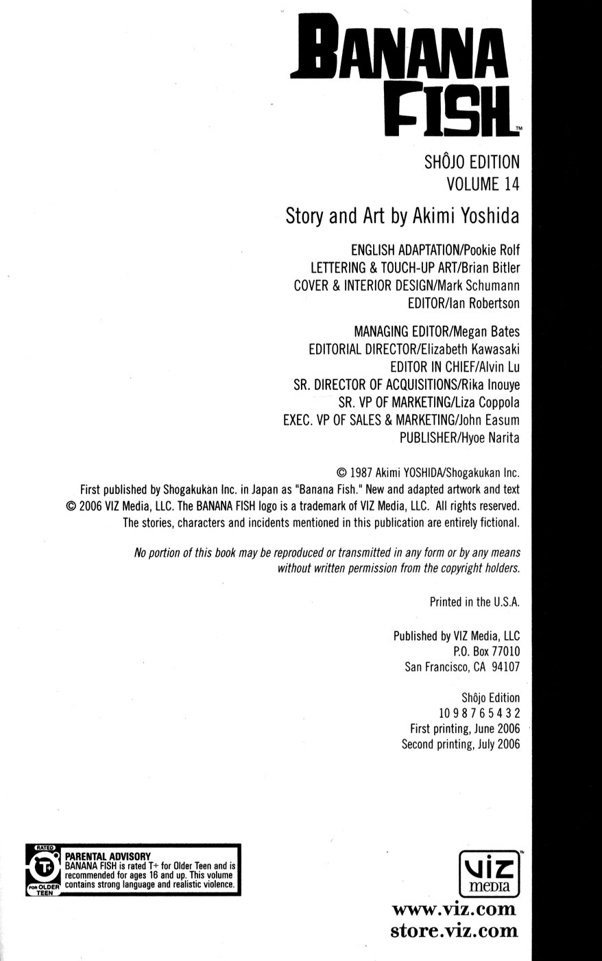 Read Banana Fish ES Manga Online