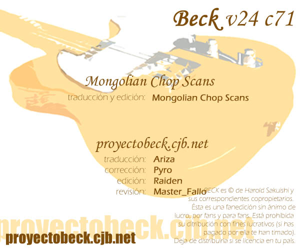 Read Beck ES Manga Online