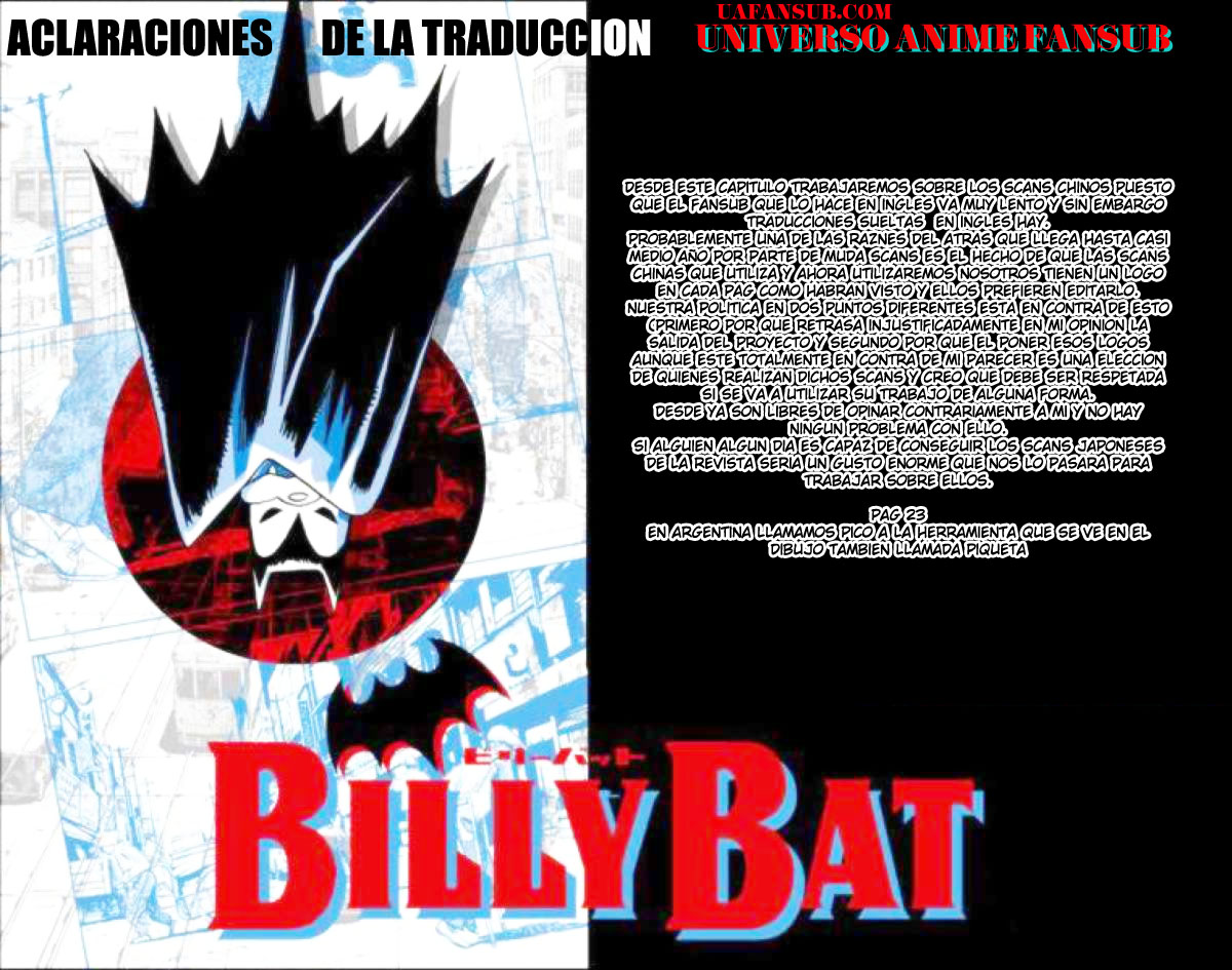 Read Billy Bat ES Manga Online