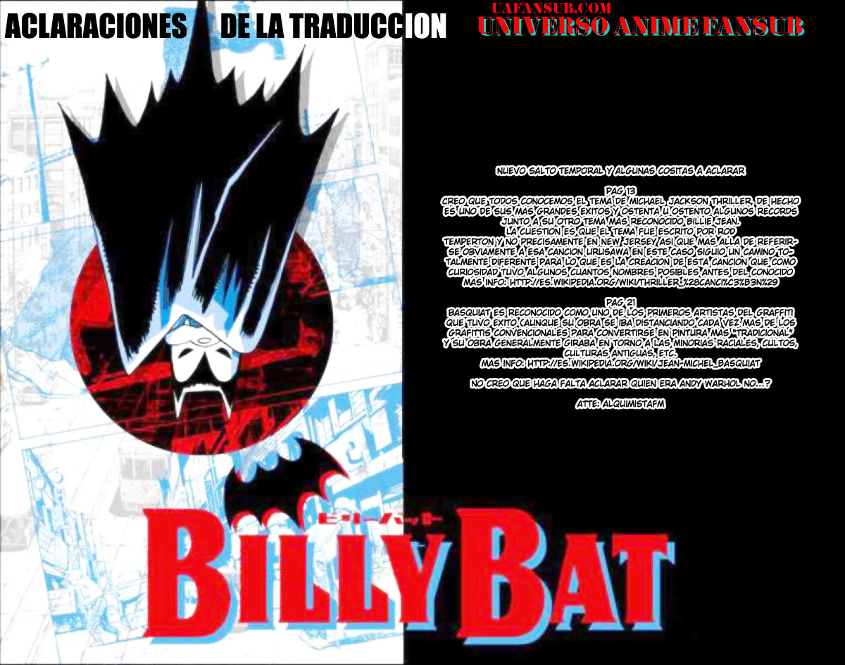 Read Billy Bat ES Manga Online