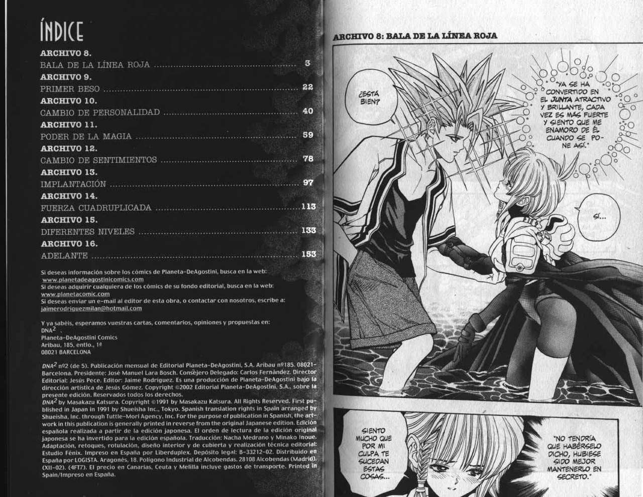 Read DNA² ES Manga Online
