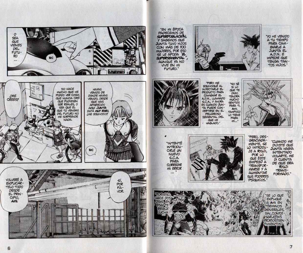 Read DNA² ES Manga Online