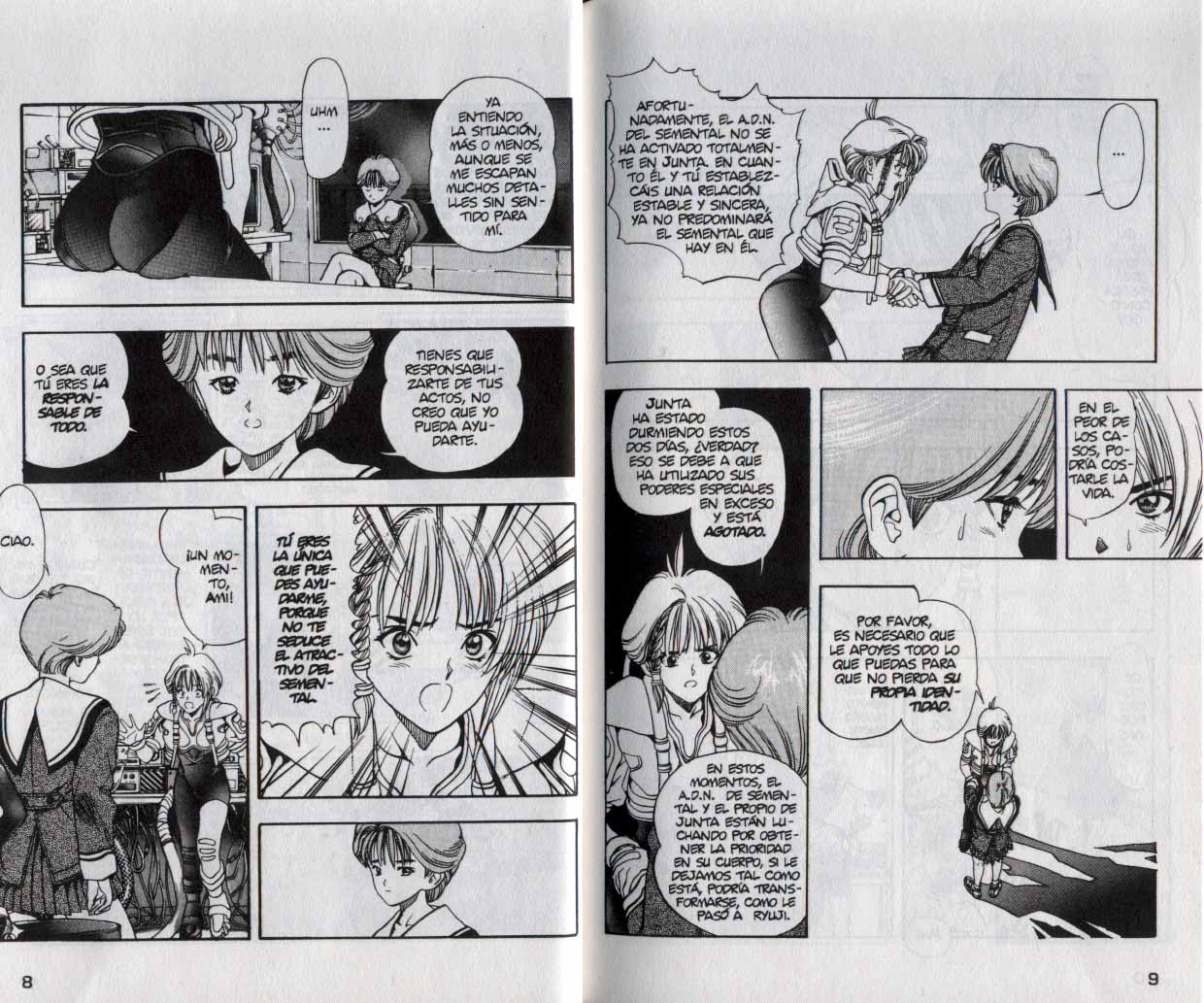 Read DNA² ES Manga Online